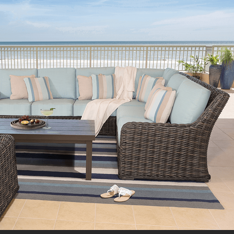 Ebel Inc Laurent Left Loveseat Section